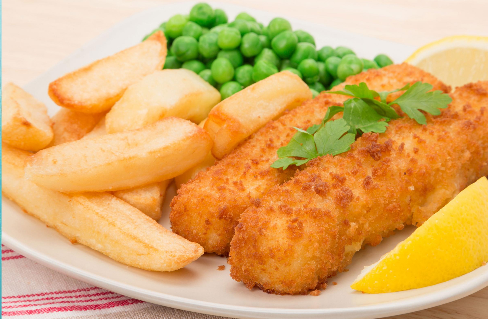 FISH FINGERS & CHIPS